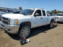 Salvage trucks for sale at New Britain, CT auction: 2012 Chevrolet Silverado K2500 Heavy Duty LT