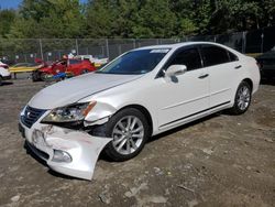 Salvage cars for sale at Waldorf, MD auction: 2012 Lexus ES 350