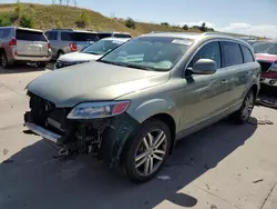 Salvage cars for sale at Littleton, CO auction: 2007 Audi Q7 3.6 Quattro Premium