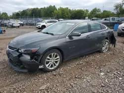 Chevrolet salvage cars for sale: 2018 Chevrolet Malibu LT