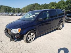 Salvage cars for sale at North Billerica, MA auction: 2013 Dodge Grand Caravan SE