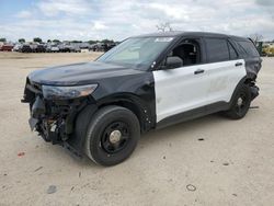 Ford salvage cars for sale: 2022 Ford Explorer Police Interceptor