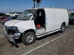 Salvage trucks for sale at Van Nuys, CA auction: 2022 GMC Savana G2500