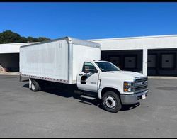 Salvage cars for sale at North Billerica, MA auction: 2019 Chevrolet Silverado Medium Duty