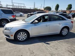 Vehiculos salvage en venta de Copart Wilmington, CA: 2011 Chevrolet Cruze LS