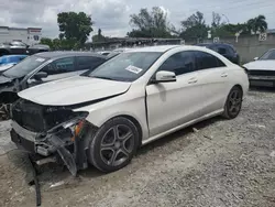 Mercedes-Benz salvage cars for sale: 2014 Mercedes-Benz CLA 250