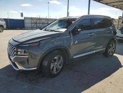 Salvage trucks for sale at Anthony, TX auction: 2022 Hyundai Santa FE SEL