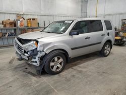 Salvage cars for sale at Milwaukee, WI auction: 2013 Honda Pilot LX