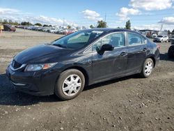 Salvage cars for sale at Eugene, OR auction: 2014 Honda Civic LX