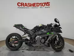 Salvage motorcycles for sale at Dallas, TX auction: 2018 Kawasaki ZX1000 R