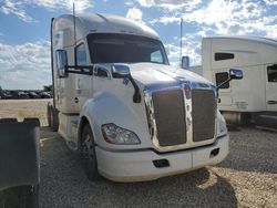 Salvage trucks for sale at San Antonio, TX auction: 2019 Kenworth Construction T680