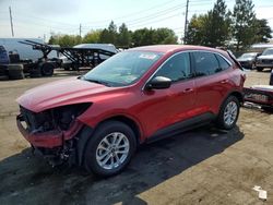 Salvage cars for sale at Denver, CO auction: 2022 Ford Escape SE