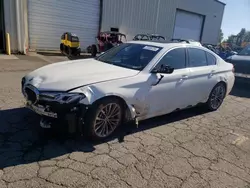 Salvage cars for sale at Woodburn, OR auction: 2021 BMW 530 XI