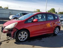 Honda FIT salvage cars for sale: 2010 Honda FIT Sport