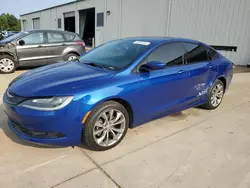 Salvage cars for sale at Gaston, SC auction: 2015 Chrysler 200 S