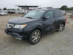 Vehiculos salvage en venta de Copart San Diego, CA: 2009 Acura MDX