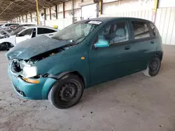 Chevrolet Aveo salvage cars for sale: 2004 Chevrolet Aveo