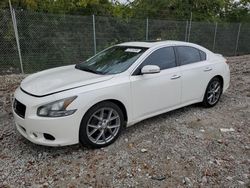 Salvage cars for sale at Cicero, IN auction: 2011 Nissan Maxima S