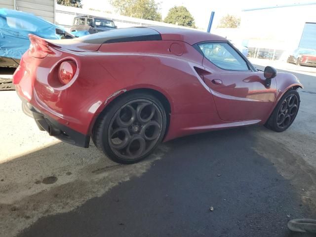 2015 Alfa Romeo 4C