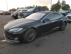 Salvage cars for sale at Denver, CO auction: 2018 Tesla Model S