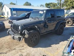 Jeep Wrangler Sport salvage cars for sale: 2016 Jeep Wrangler Sport