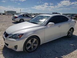 Vehiculos salvage en venta de Copart New Braunfels, TX: 2013 Lexus IS 350