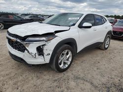 Salvage cars for sale at Houston, TX auction: 2024 Chevrolet Trax LS