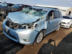 Toyota salvage cars for sale: 2017 Toyota Sienna XLE