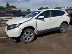 Honda cr-v exl salvage cars for sale: 2017 Honda CR-V EXL