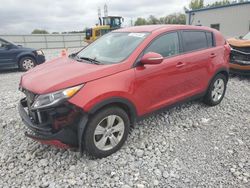 Salvage cars for sale at Barberton, OH auction: 2013 KIA Sportage Base