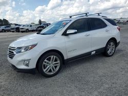 Salvage cars for sale at Lumberton, NC auction: 2018 Chevrolet Equinox Premier