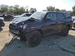 Salvage cars for sale at Baltimore, MD auction: 2021 Toyota 4runner Night Shade