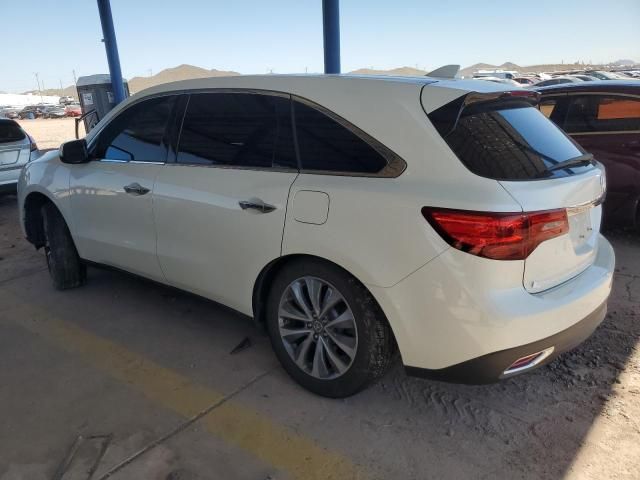 2016 Acura MDX Technology