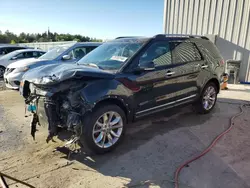 Salvage cars for sale at Franklin, WI auction: 2014 Ford Explorer Limited