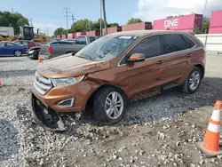 Ford salvage cars for sale: 2017 Ford Edge SEL