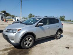 Salvage cars for sale at Pekin, IL auction: 2014 Toyota Rav4 XLE