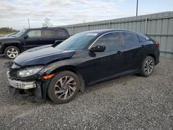 Honda salvage cars for sale: 2018 Honda Civic LX