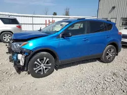 Salvage vehicles for parts for sale at auction: 2018 Toyota Rav4 LE