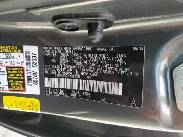 2013 Toyota Sienna XLE