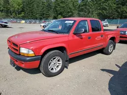 2003 Dodge Dakota Quad Sport en venta en Graham, WA