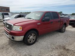 Salvage cars for sale at Kansas City, KS auction: 2007 Ford F150 Supercrew