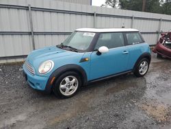 Flood-damaged cars for sale at auction: 2010 Mini Cooper