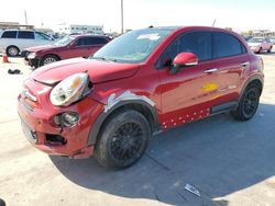 Salvage cars for sale at Grand Prairie, TX auction: 2016 Fiat 500X Easy