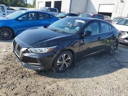 Salvage cars for sale at Savannah, GA auction: 2022 Nissan Sentra SV