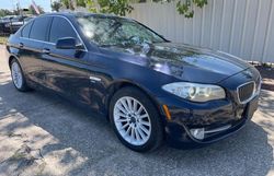 Salvage cars for sale at Grand Prairie, TX auction: 2012 BMW 528 XI