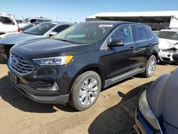 Ford salvage cars for sale: 2022 Ford Edge Titanium