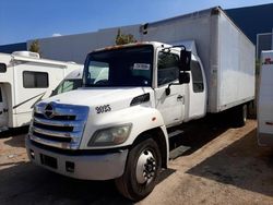 Salvage trucks for sale at Colton, CA auction: 2013 Hino 258 268