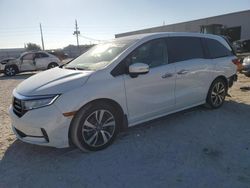 Salvage cars for sale at Jacksonville, FL auction: 2022 Honda Odyssey Touring