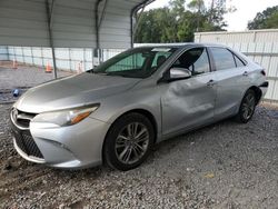 Salvage cars for sale at Augusta, GA auction: 2017 Toyota Camry LE