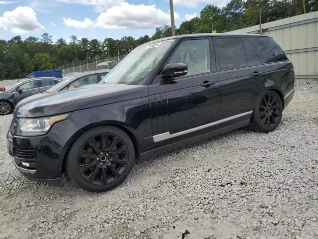 2015 Land Rover Range Rover Supercharged